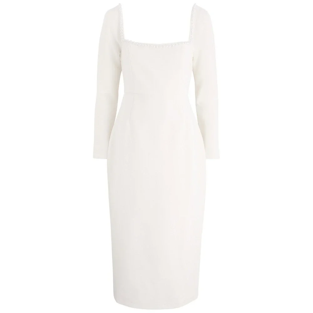ODD MUSE MIDI Bridal Dress The Ultimate Pearl Muse NEW White XL